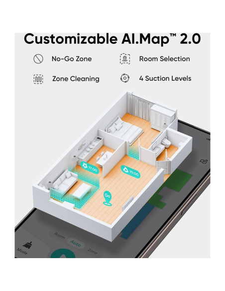 Cepillo de Rodillo Reemplazo eufy L60 y L60 Híbrido