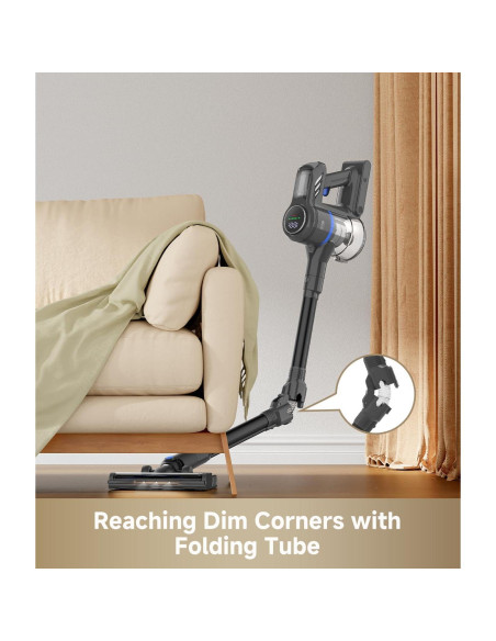 Aspiradora Inalámbrica MOVA J30, 450W, 60 Min, 4 en 1