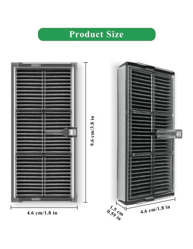 Filtros HEPA de Reemplazo Soniicmomo para Dreame X40 Ultra - Paquete de 4