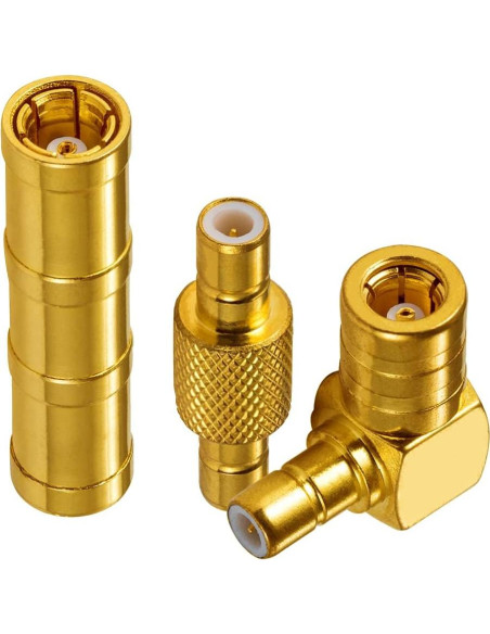 Kit de Adaptadores Antena SMB 3 Piezas POBADY 50 Ohm