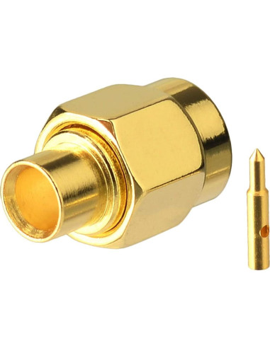 Conectores SMA Macho 10pcs Eightwood para Cable RG402 50 Ohm