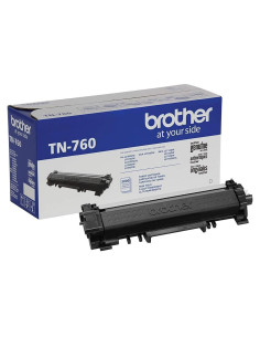 Cartucho Original Brother TN760 Negro Alto Rendimiento 4 Pack
