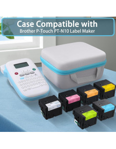 Funda Dura co2CREA para Etiquetadora Brother P-Touch PT-N10 2