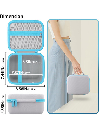 Funda Dura co2CREA para Etiquetadora Brother P-Touch PT-N10