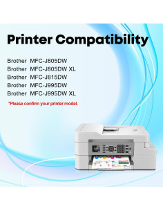 Cartucho de Tinta LC3033 BK/C/M/Y Miss Deer - Alto Rendimiento 2