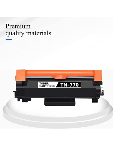 Paquete Doble Cartuchos de Tóner CYMBAINK TN770 para Brother