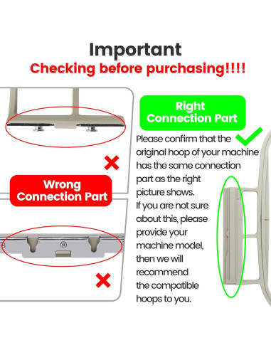 Aro de Bordado New Brothread SA438 10.16cm para Brother y BabyLock