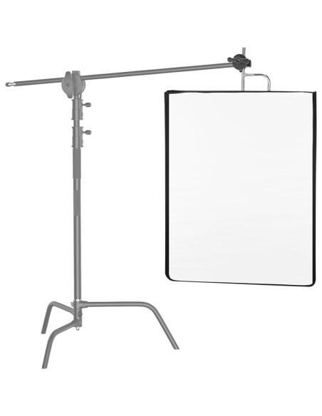 Kit Bandera Reflectora Plegable TENBEST 75x90cm 4-en-1