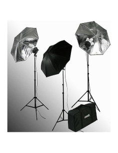 Kit de Iluminación Continua ePhoto VL9004-3k 2400W para Estudio