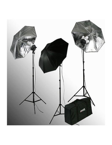 Kit de Iluminación Continua ePhoto VL9004-3k 2400W para Estudio