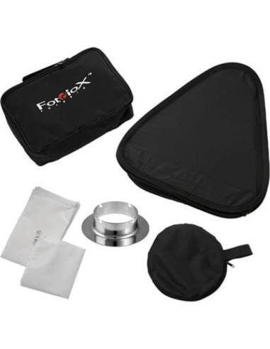 Softbox Plegable Fotodiox Pro 20x20 cm con Difusor y Rejilla
