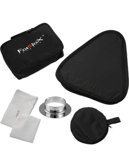 Softbox Plegable Fotodiox Pro 20x20 cm con Difusor y Rejilla