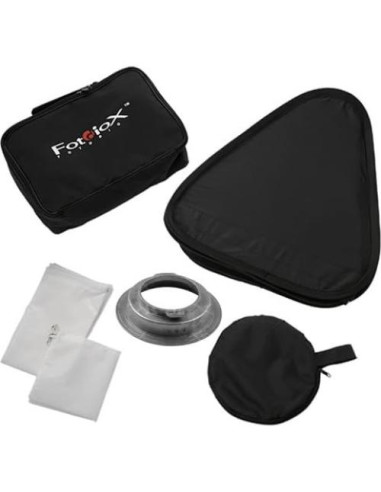 Softbox Plegable Fotodiox Pro 20x20 cm con Difusor y Rejilla