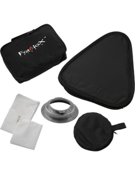 Softbox Plegable Fotodiox Pro 20x20 cm con Difusor y Rejilla