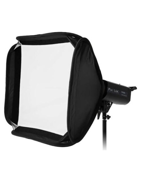 Softbox Plegable Fotodiox Pro 50.8x50.8 cm con Grid para Strobe