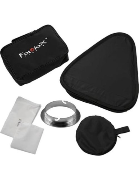 Softbox Plegable Fotodiox Pro 50.8x50.8 cm con Grid para Strobe