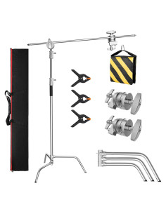 C-Stand de Acero Inoxidable GSY - Soporte Fotográfico 320cm