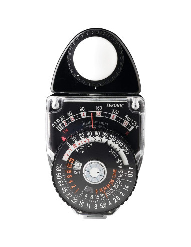 Medidor de Luz Analógico Sekonic L-398A Studio Deluxe III