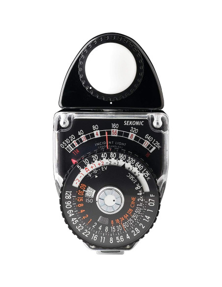 Medidor de Luz Analógico Sekonic L-398A Studio Deluxe III