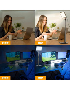 Luz Clave JUSMO K3 LED Ajustable con Soporte Extensible 2