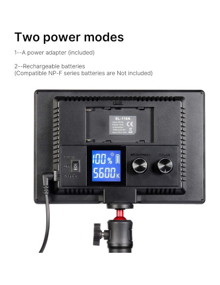 Luz Clave JUSMO K3 LED Ajustable con Soporte Extensible