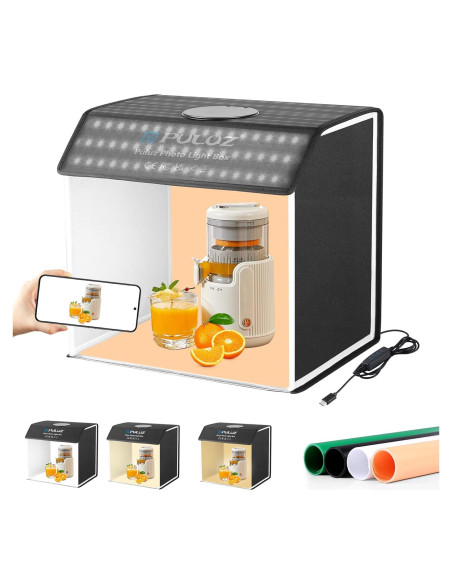 Caja de Luz Fotográfica PULUZ 40.64x30.48cm con 320 LED