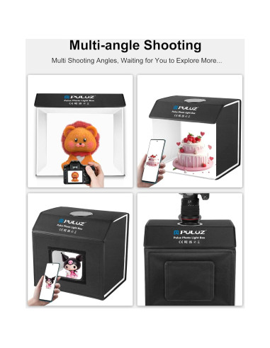 Caja de Luz Fotográfica PULUZ 40.64x30.48cm con 320 LED