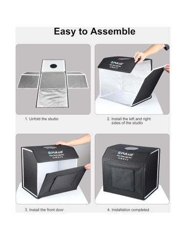 Caja de Luz Fotográfica PULUZ 40.64x30.48cm con 320 LED