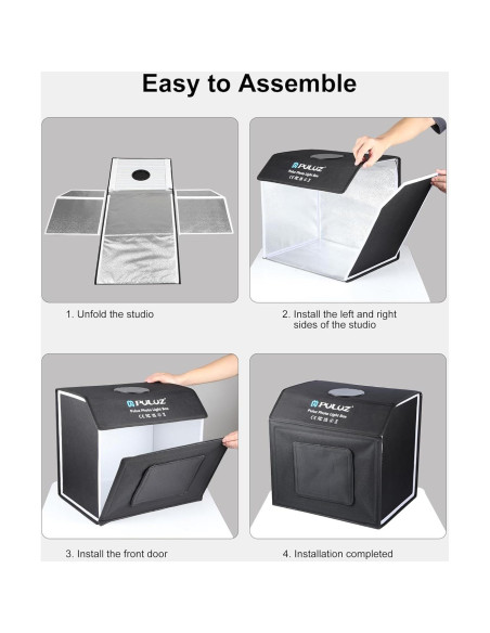 Caja de Luz Fotográfica PULUZ 40.64x30.48cm con 320 LED