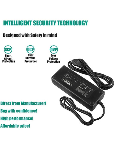 Adaptador AC/DC Kybate para Luz LED de Estudio GL900