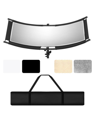 Difusor Reflector Clamshell WELLMAKING 100x50cm con Bolsa