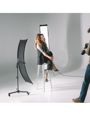 Difusor Reflector Clamshell WELLMAKING 100x50cm con Bolsa