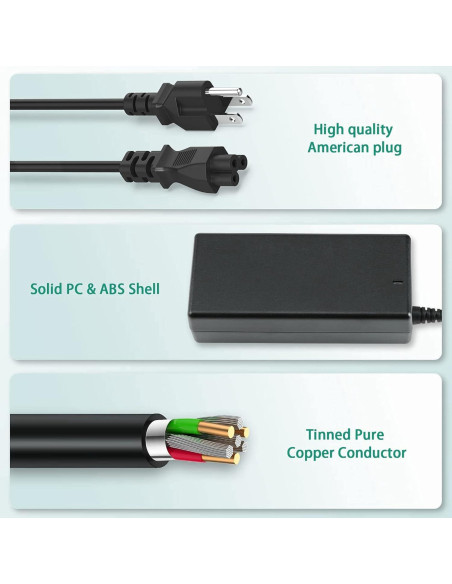 Cargador Adaptador AC J-ZMQER 29.5V 2A para OPI Studio LED