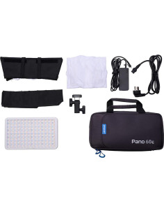 Panel LED Amaran Pano 60c 60W RGBWW Portátil 2.20kg 2