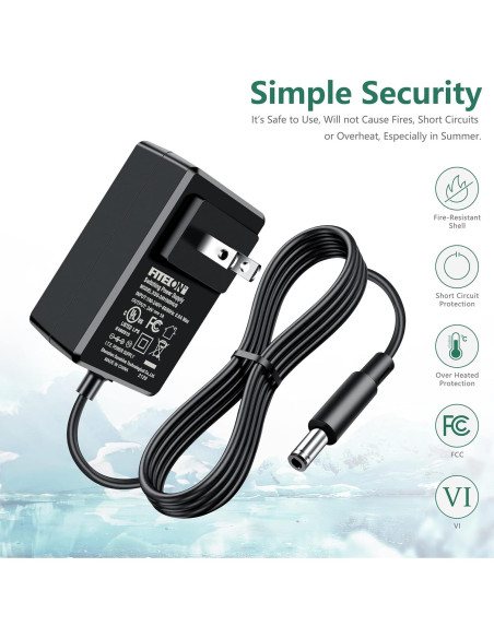 Adaptador de Alimentación FITE ON 24V para Luz de Anillo 12''