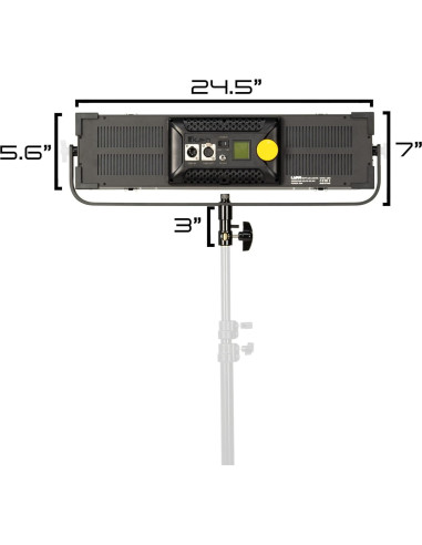 Panel LED Ikan LWX8 Suave 5600K 4.54kg para Estudio