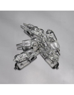 Juego de 5 Bombillas Halógenas Fotodiox JCD 60W GY6.35 2