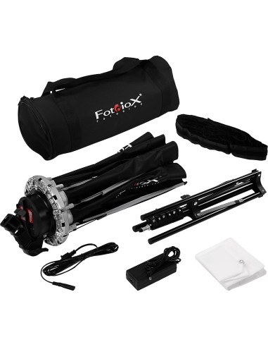 Luz LED Bicolor Fotodiox T660 con Softbox 24" y Soporte 1.83m
