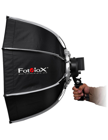 Luz LED Bicolor Fotodiox T660 con Softbox 24" y Soporte 1.83m