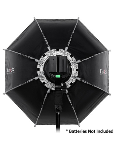 Luz LED Bicolor Fotodiox T660 con Softbox 24" y Soporte 1.83m