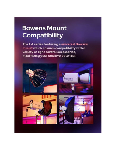 Godox Litemons RGB LED LA150 Monolight 1800-10000K AC