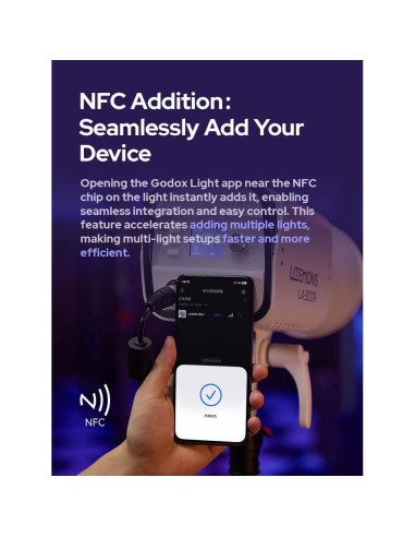 Godox Litemons RGB LED LA150 Monolight 1800-10000K AC