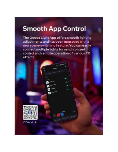 Godox Litemons RGB LED LA150 Monolight 1800-10000K AC