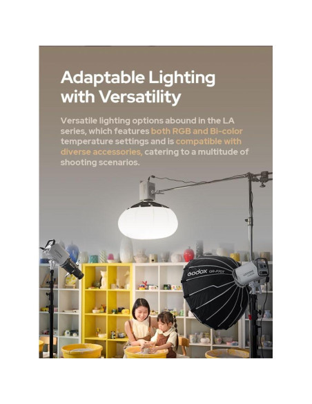 Godox Litemons RGB LED LA150 Monolight 1800-10000K AC