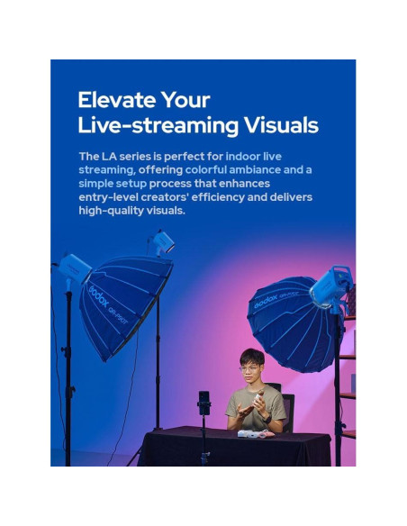 Godox Litemons RGB LED LA150 Monolight 1800-10000K AC