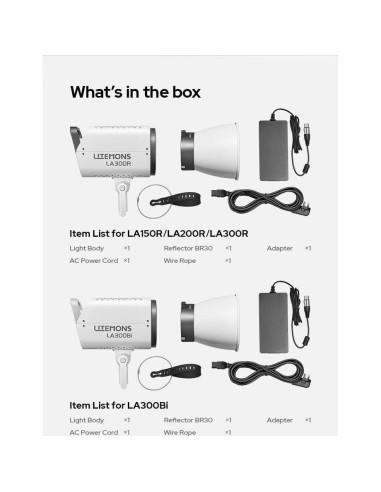 Godox Litemons RGB LED LA150 Monolight 1800-10000K AC