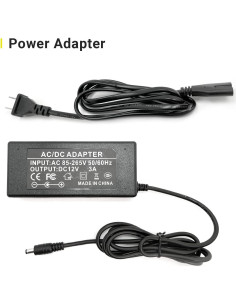 Adaptador de Alimentación AC 85-265V a DC 12V 3A LimoStudio 2