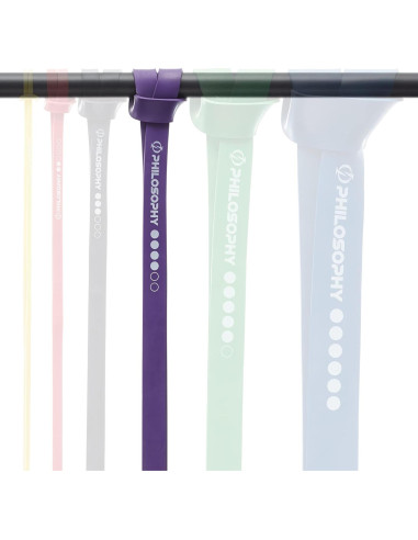 Banda de Resistencia Philosophy Gym 1-1/4" (100-120 kg) Púrpura