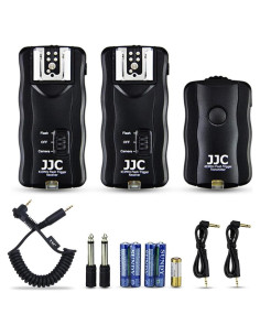 Disparador Inalámbrico JJC JF-U2 para Canon con 2 Receptores