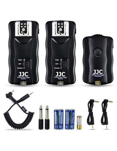 Disparador Inalámbrico JJC JF-U2 para Canon con 2 Receptores